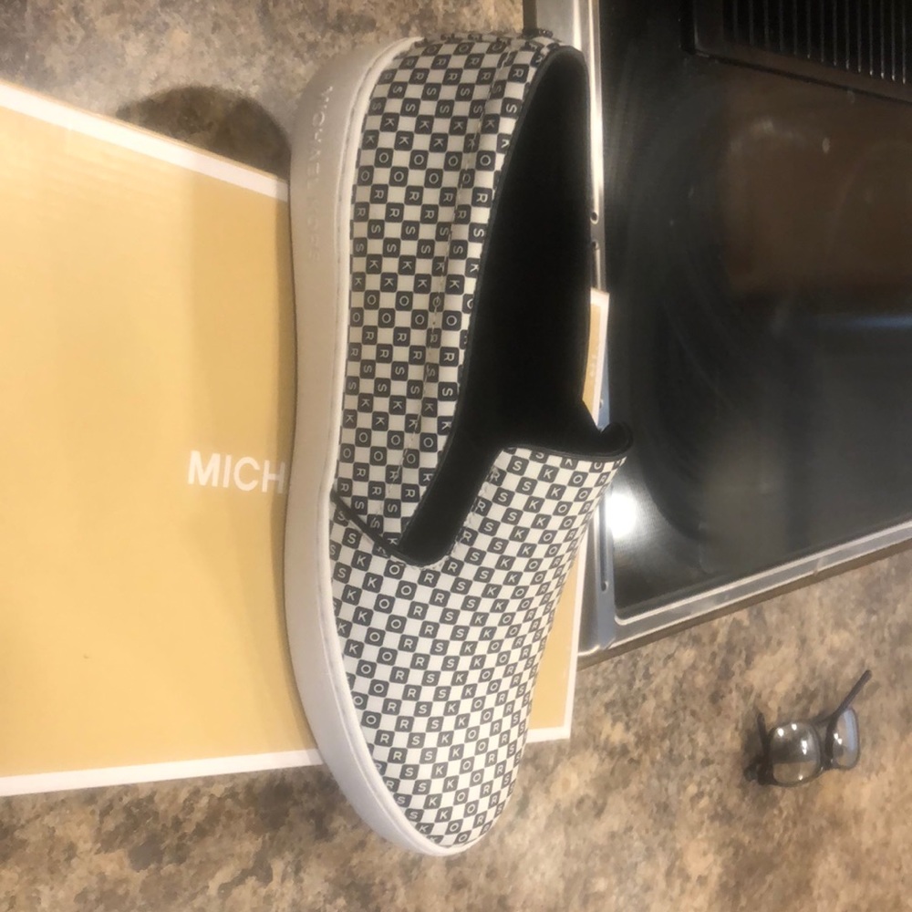 Michael Kors Keaton checkerboard shoes